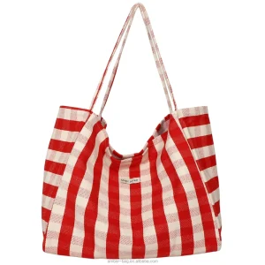 Women’s Canvas Tote Bag Large Capacity Handbag Work Shopping Eco friendly Shoulder Bag