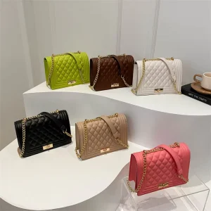Women’s Fashion Sling Bags Chain Shoulder Messenger Bags