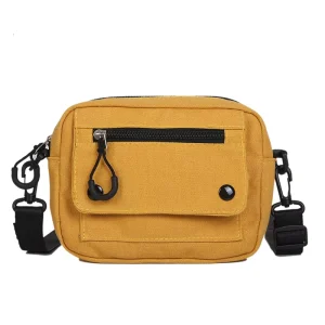 Women’s Fashion Waterproof Canvas Zipper Eco Friendly Lightweight Small Shoulder Crossbody Student Messenger Bag