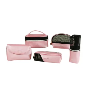 Women’s Makeup Bag Cosmetic Organizer PU Leather Personalized Cosmetic Bag For Perfume Gift
