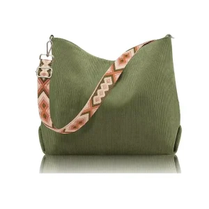 Women’s Medium Handbag Large Capacity Daily Portable Zipper Messenger Bag with Adjustable Shoulder Strap