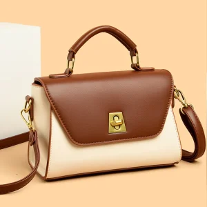 Women’s New Fashion Single Shoulder Crossbody Handbag Senior Sense Retro Delicate Small square Bag