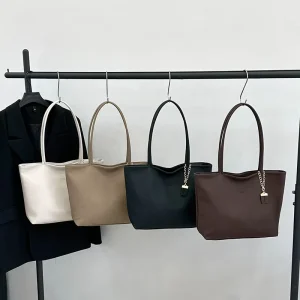 Women’s PU Shoulder Bags Luxury Tote Bag Messenger Bags Single Handle Ladies Luxury