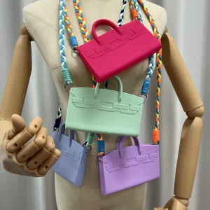 Women’s Portable Custom Color Candy Cute Bag with Crossbody Handle Waterproof Eco Friendly Durable for Everyday Life