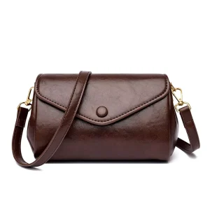 Women’s Retro Simple Light Luxury Shoulder and Crossbody Bag Tote Bag