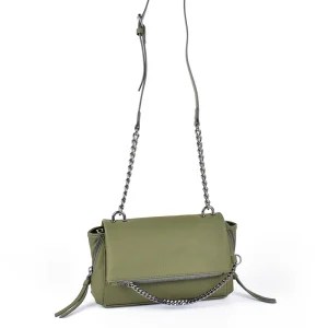 Women’s Square Messenger Bag Cover Closure Portable Lightweight Shoulder Bag 1-2L Capacity