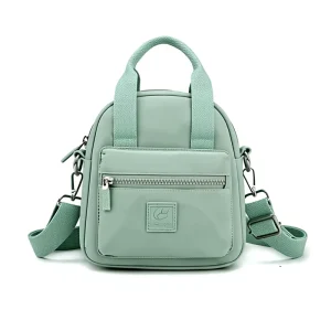 Women’s Summer Fashion Shoulder/Crossbody Bag Water-repellent Nylon Casual Mobile Phone Backpack
