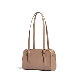 Women’s Underarm Shoulder Bag New Trendy Fashion Handbag Single Strap ZIP Closure Polyester Lining Small Size Cross Border