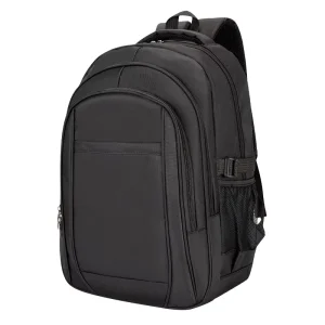 YY New 18 Inch Travel High Quality Large Capacity Daily Use Black School Bags Laptop Backpack for Boys