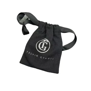 logo Printed Custom White Bag Drawstring Pouches Gift Cosmetic Jewelry Packaging Bags for Women Girls
